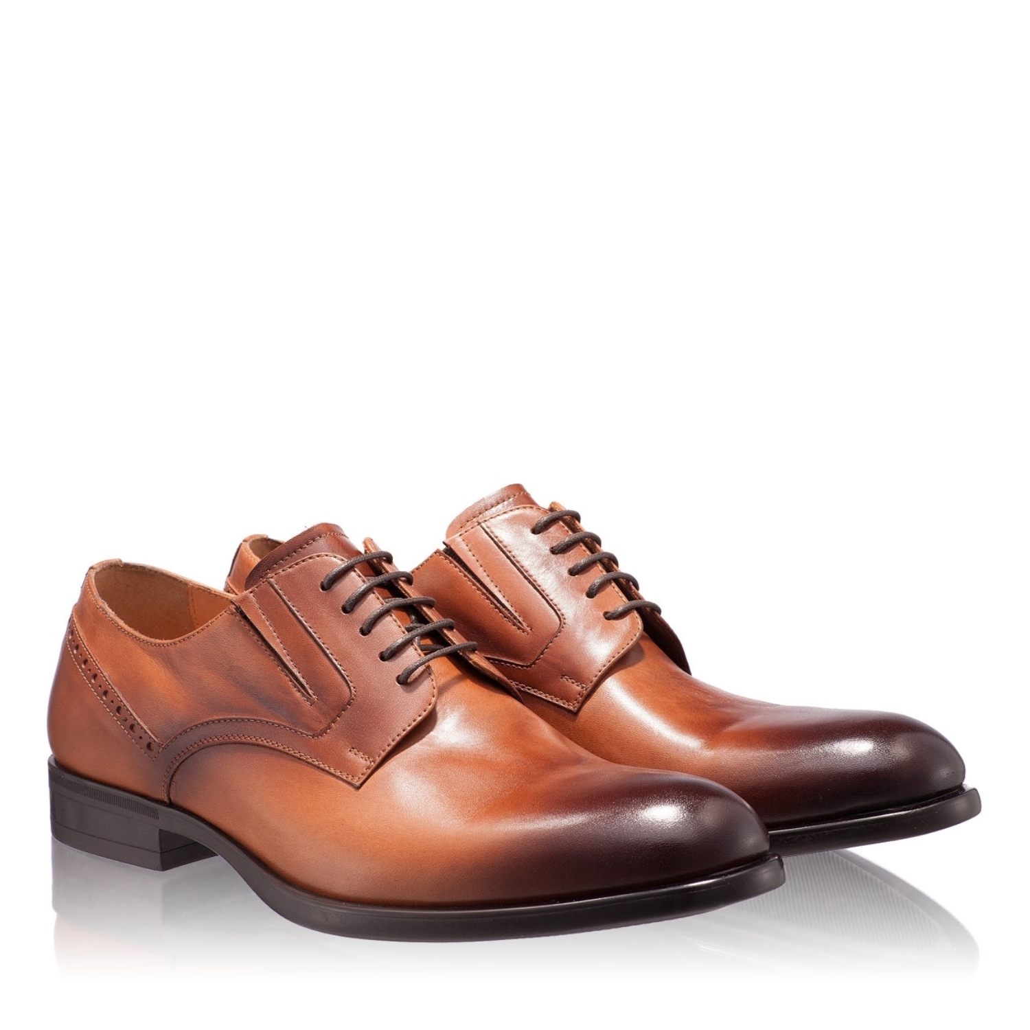 Imagine Pantofi Eleganti Barbati 6807 Vitello Cognac
