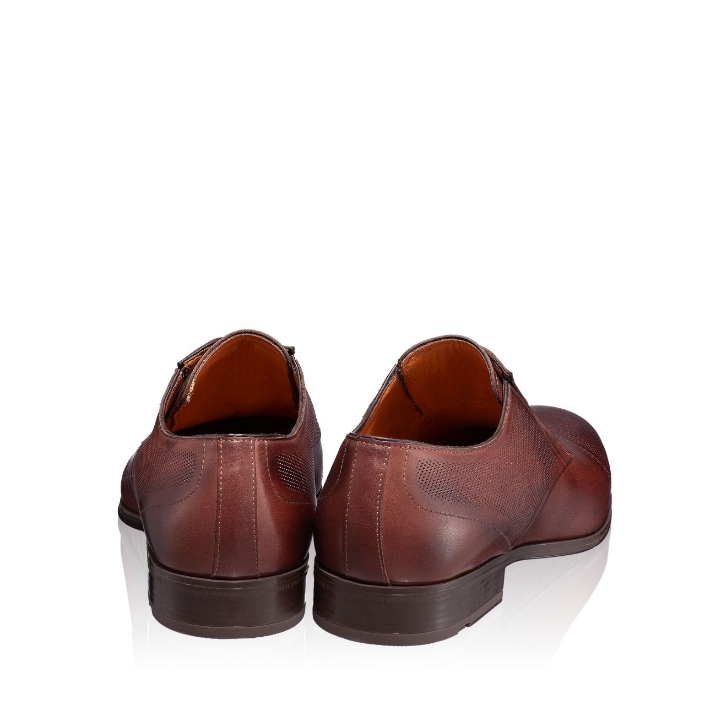 Imagine Pantofi Eleganti Barbati 6856 Vitello Foro Maro
