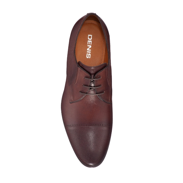 Imagine Pantofi Eleganti Barbati 6856 Vitello Foro Maro