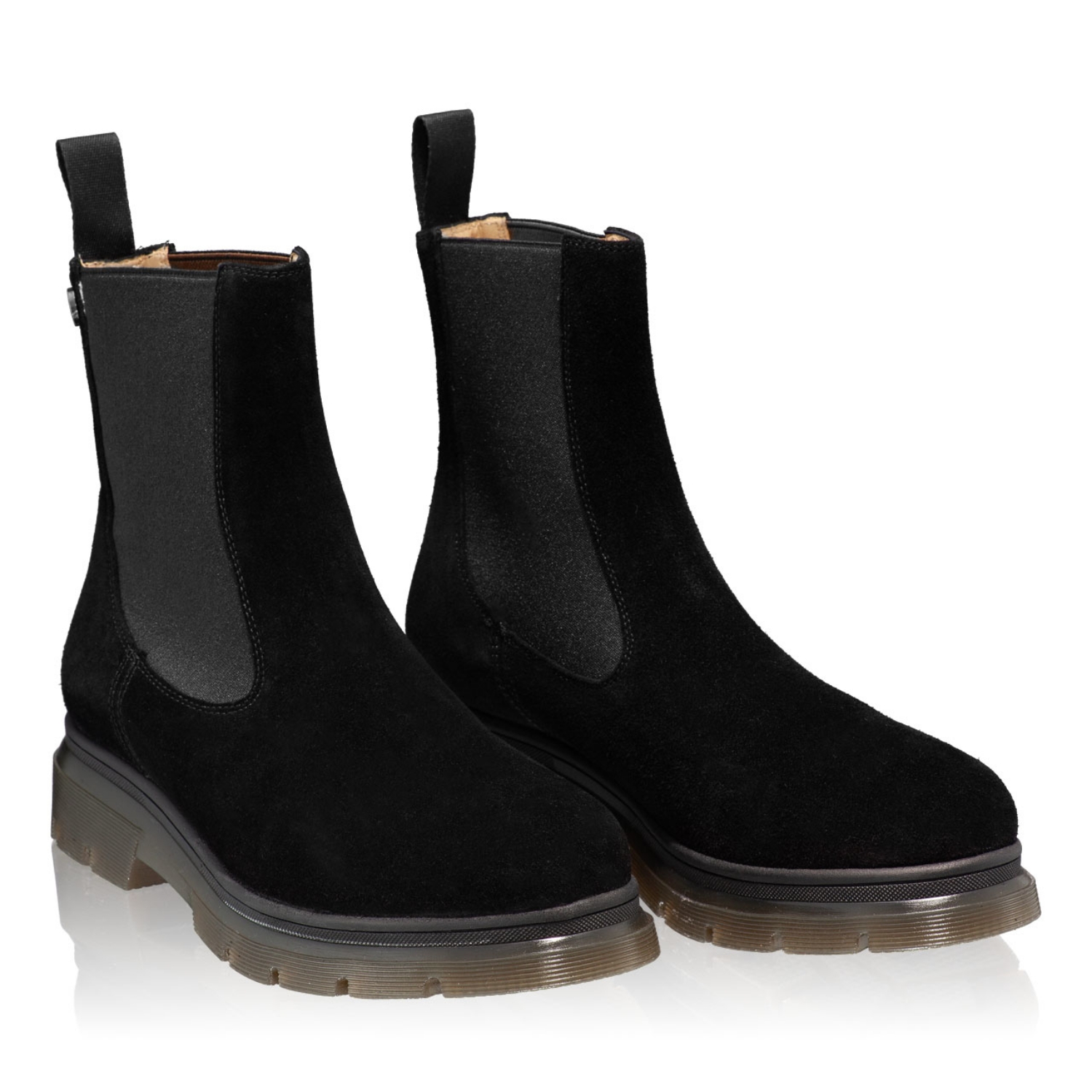 Imagine Ghete Dama 7104 Crosta Negru