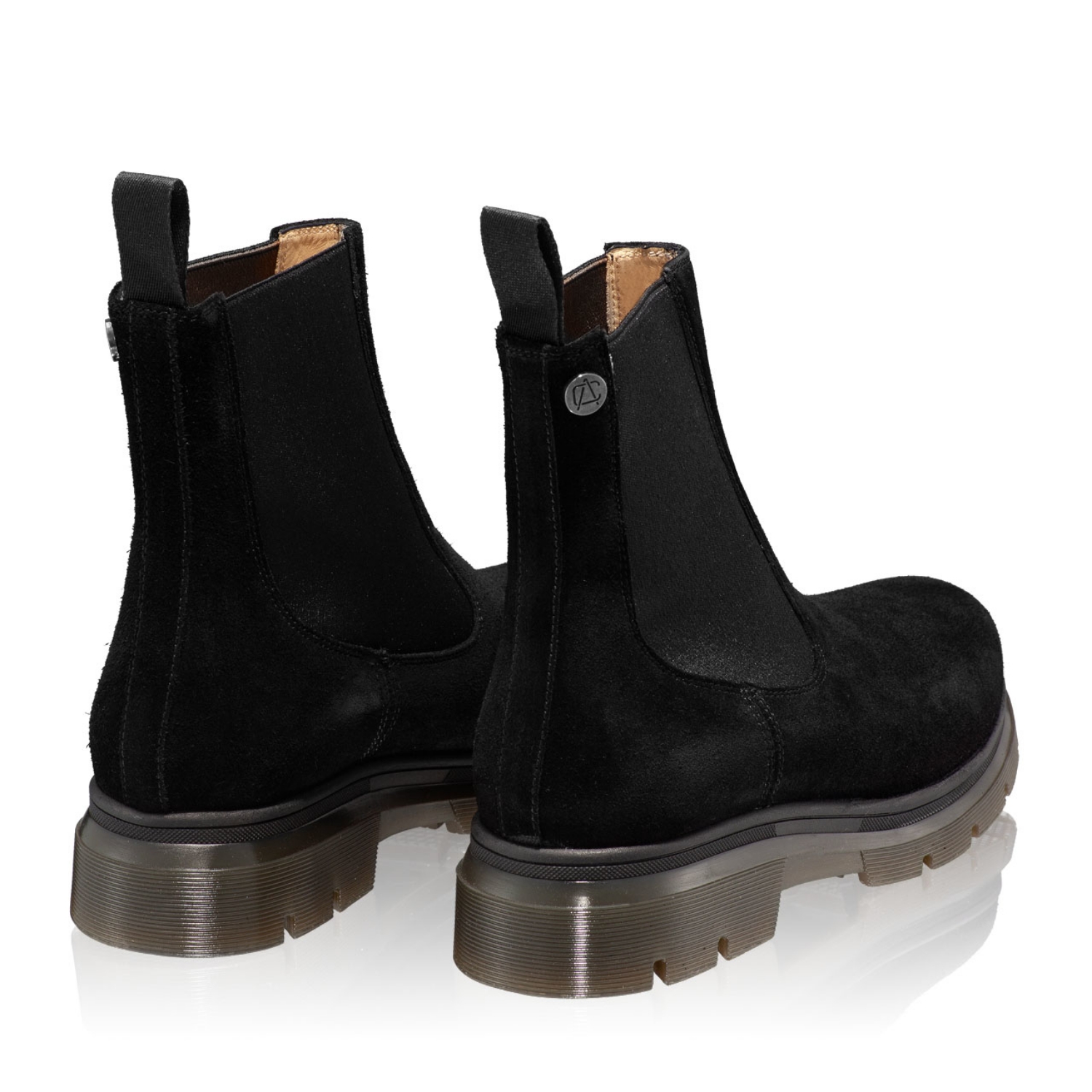 Imagine Ghete Dama 7104 Crosta Negru