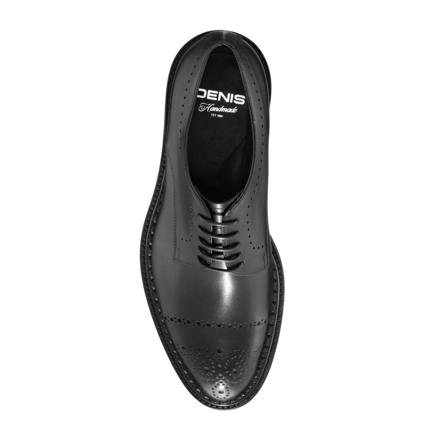 Imagine Pantofi Eleganti Barbati 7027 Vitello Negru