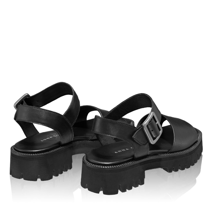 Imagine Sandale Dama 5972 Vitello Negru