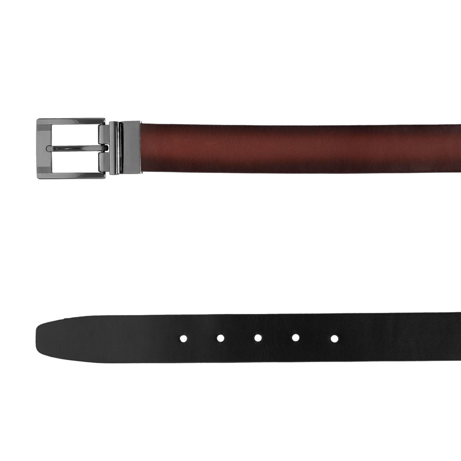 Imagine Curea barbati 89 VIT NEGRU+MARO