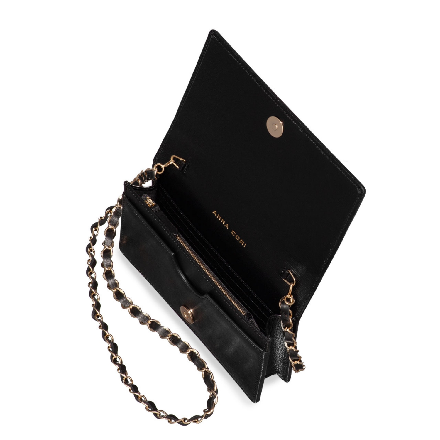 Imagine GEANTA DAMA PLIC ARNA VITELLO NEGRU