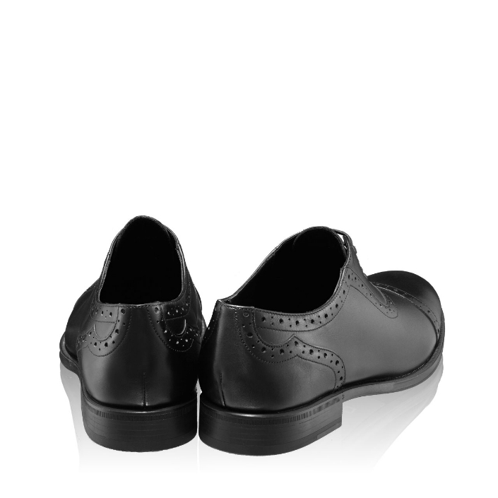 Imagine Pantofi Eleganți Bărbați 7072 Vitello Negru