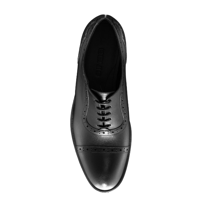 Imagine Pantofi Eleganți Bărbați 7072 Vitello Negru