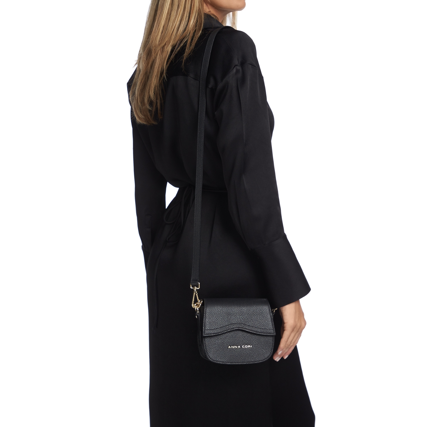 Imagine GEANTA DAMA DE UMAR NEVADA BOTTALATO NEGRU