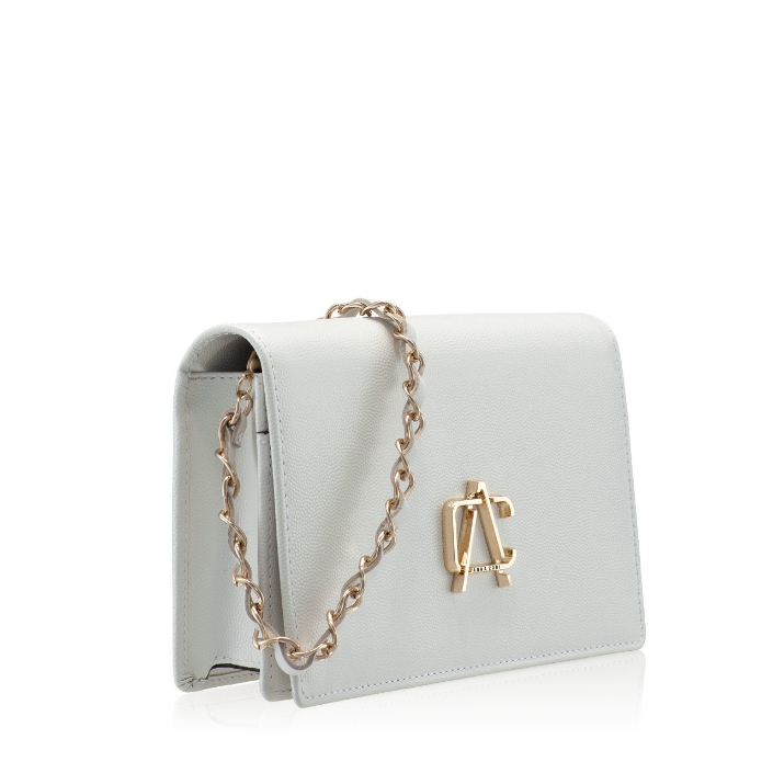 Imagine GEANTA DAMA PLIC ARNA VITELLO STAMP ALB