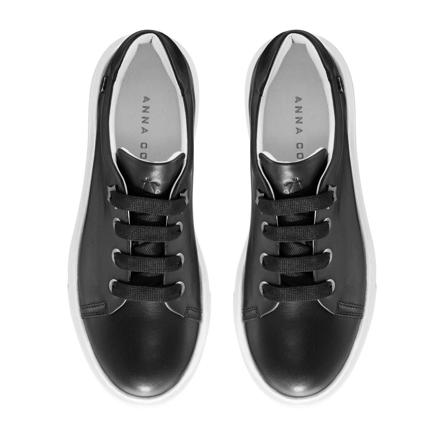 Imagine Pantofi Sport Dama 7117 Vitello Negru