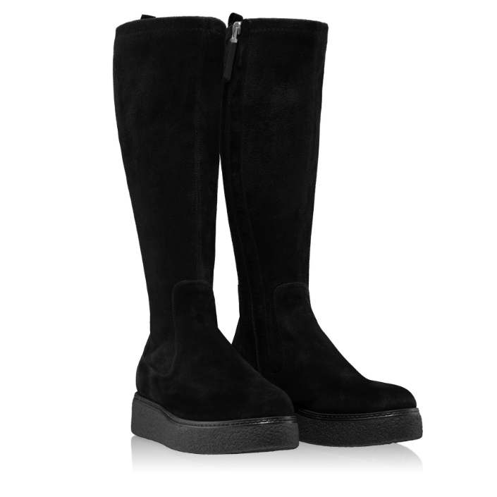 Imagine Cizme Dama 4940 Camoscio Negru