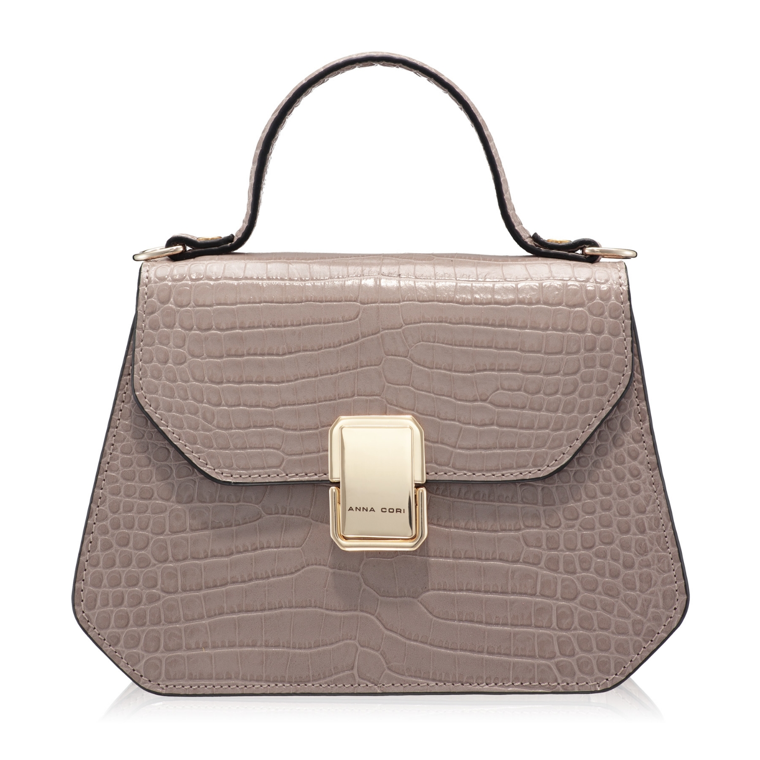 Imagine GEANTA DAMA DE MANA ALIS CROCO TAUPE
