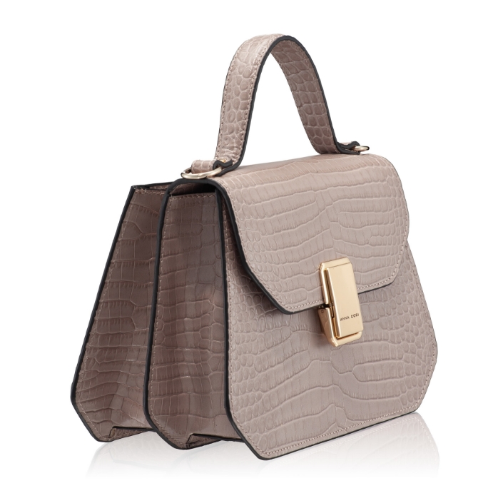 Imagine GEANTA DAMA DE MANA ALIS CROCO TAUPE