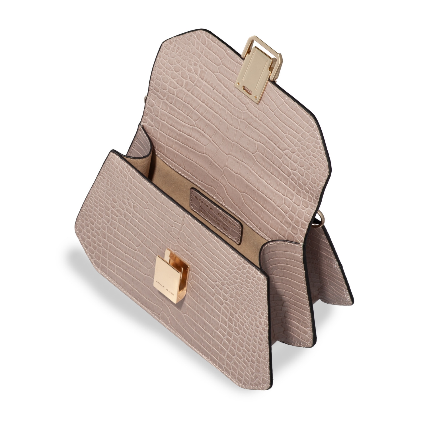 Imagine GEANTA DAMA DE MANA ALIS CROCO TAUPE