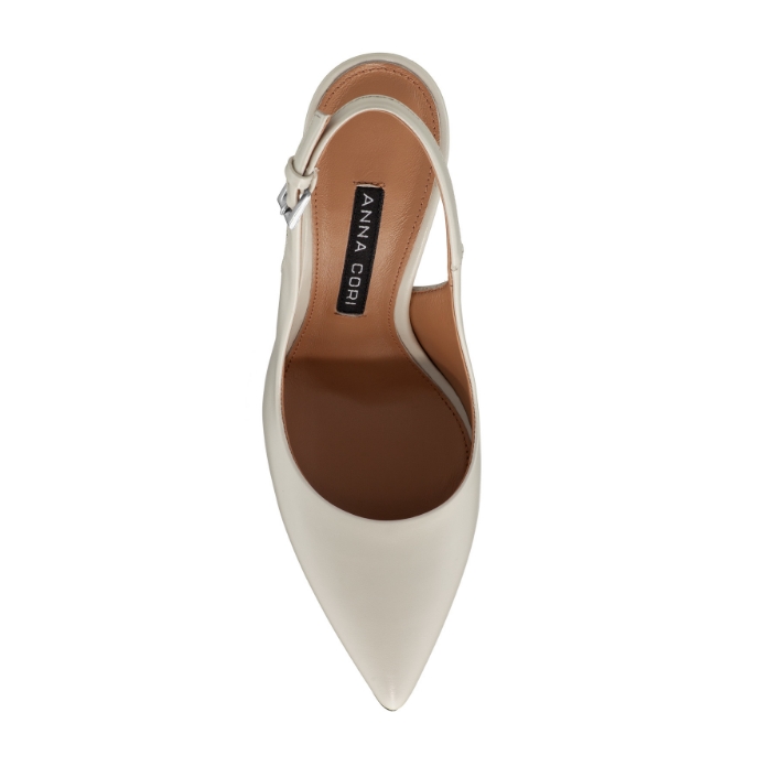 Imagine Pantofi Eleganti Dama 4417 Vitello Panna