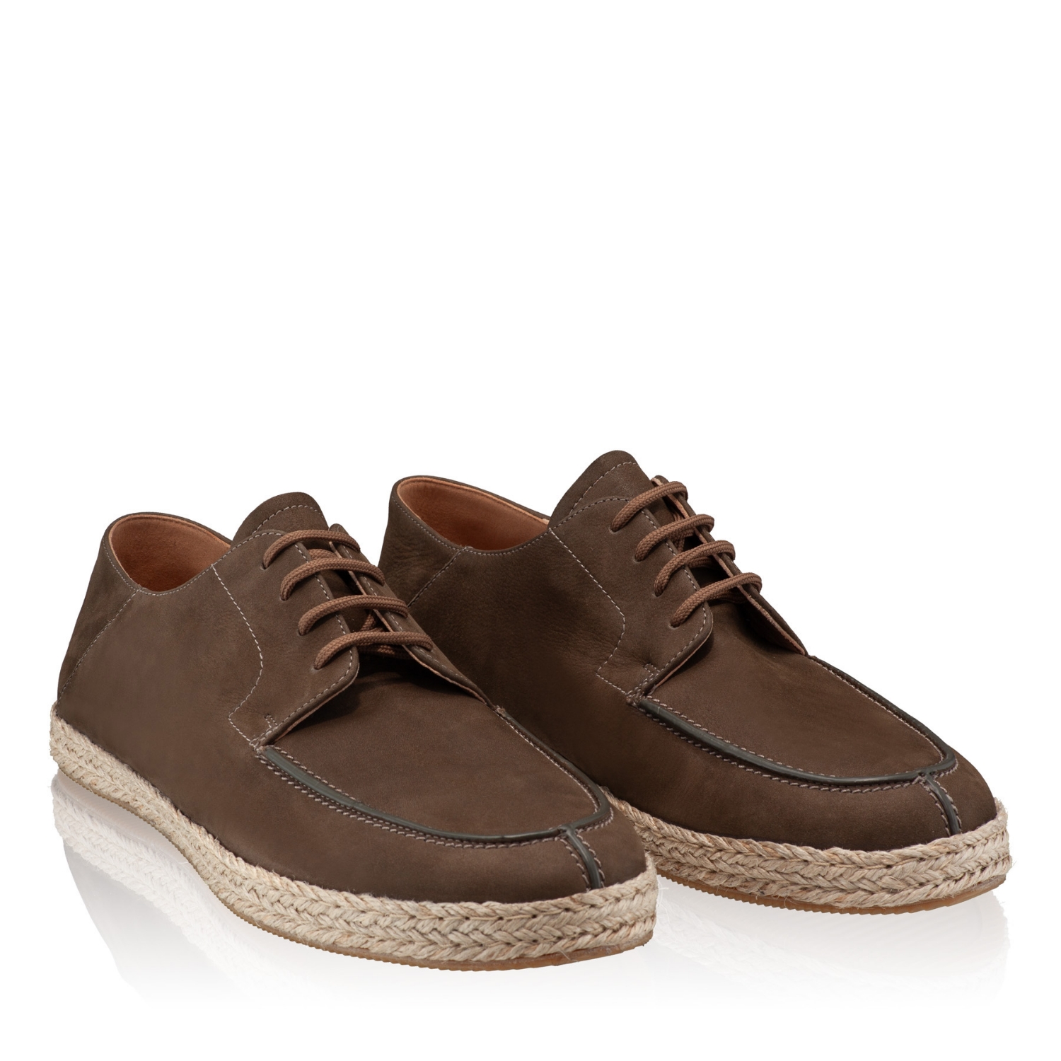 Imagine Pantofi Casual Barbati 7305 Nabuck Militare