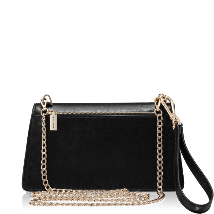 Imagine GEANTA DAMA DE UMAR CASEY 01 VITELLO STAMP NEGRU