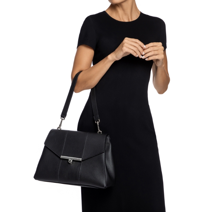 Imagine GEANTA DAMA DE UMAR CLARINA 03 BOTTALATO NEGRU