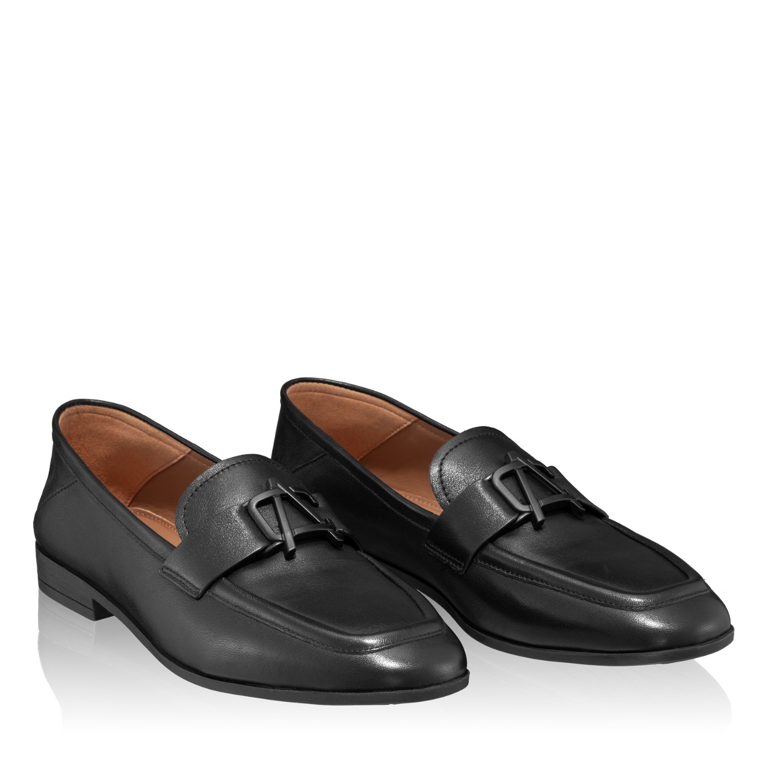 Imagine Pantofi Casual Dama 7555 Vitello Negru