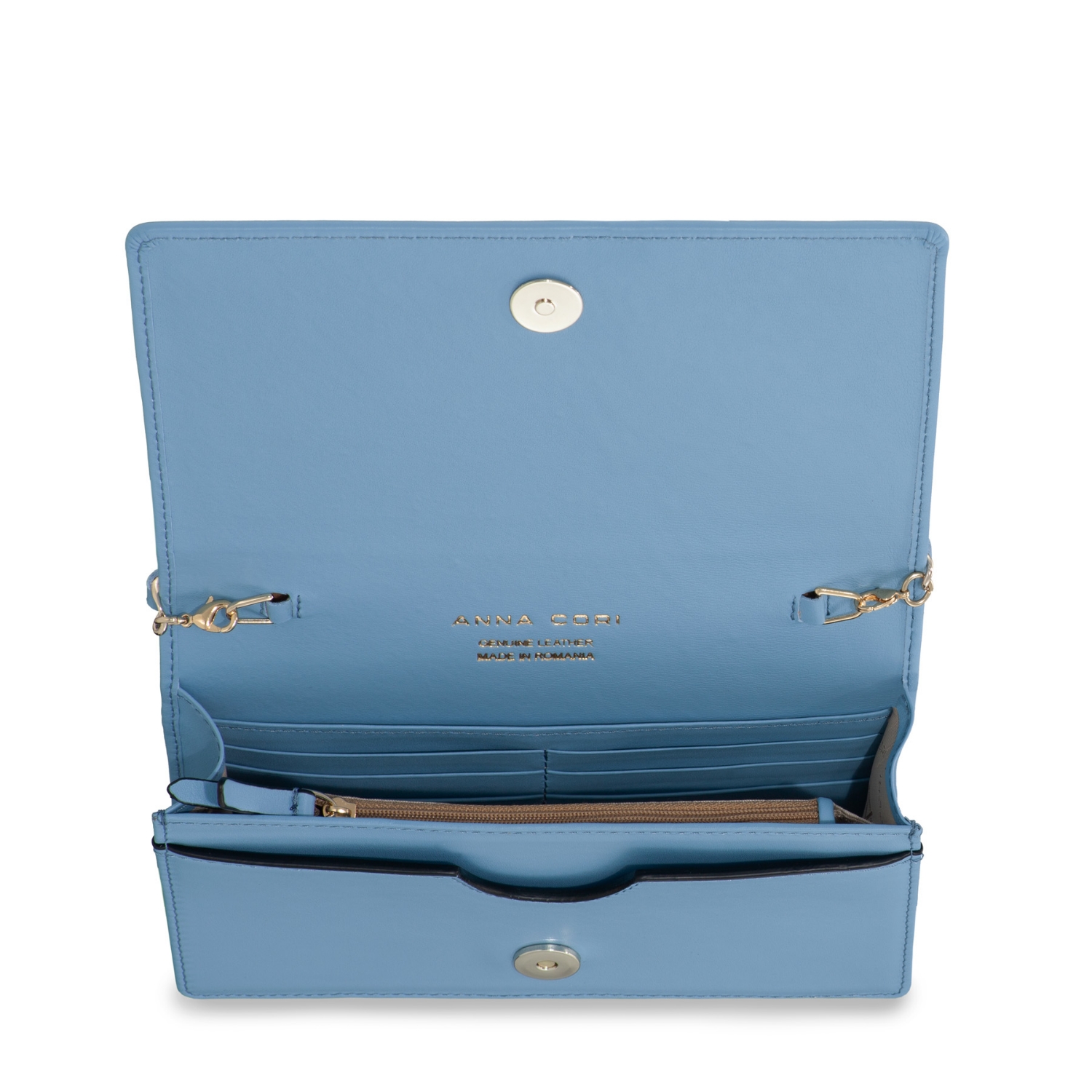 Imagine GEANTA DAMA PLIC ARNA 02 VITELLO AZZURRO