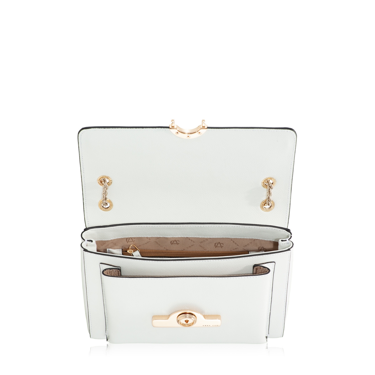 Imagine GEANTA DAMA DE UMAR KELLY VIT STAMP ALB