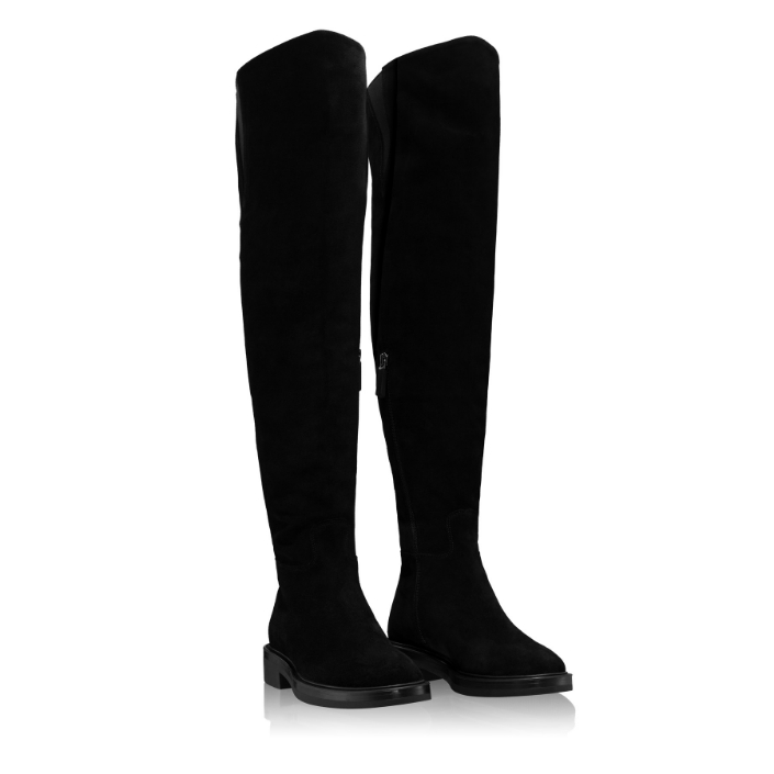 Imagine Cizme Dama 7870 Camoscio Negru