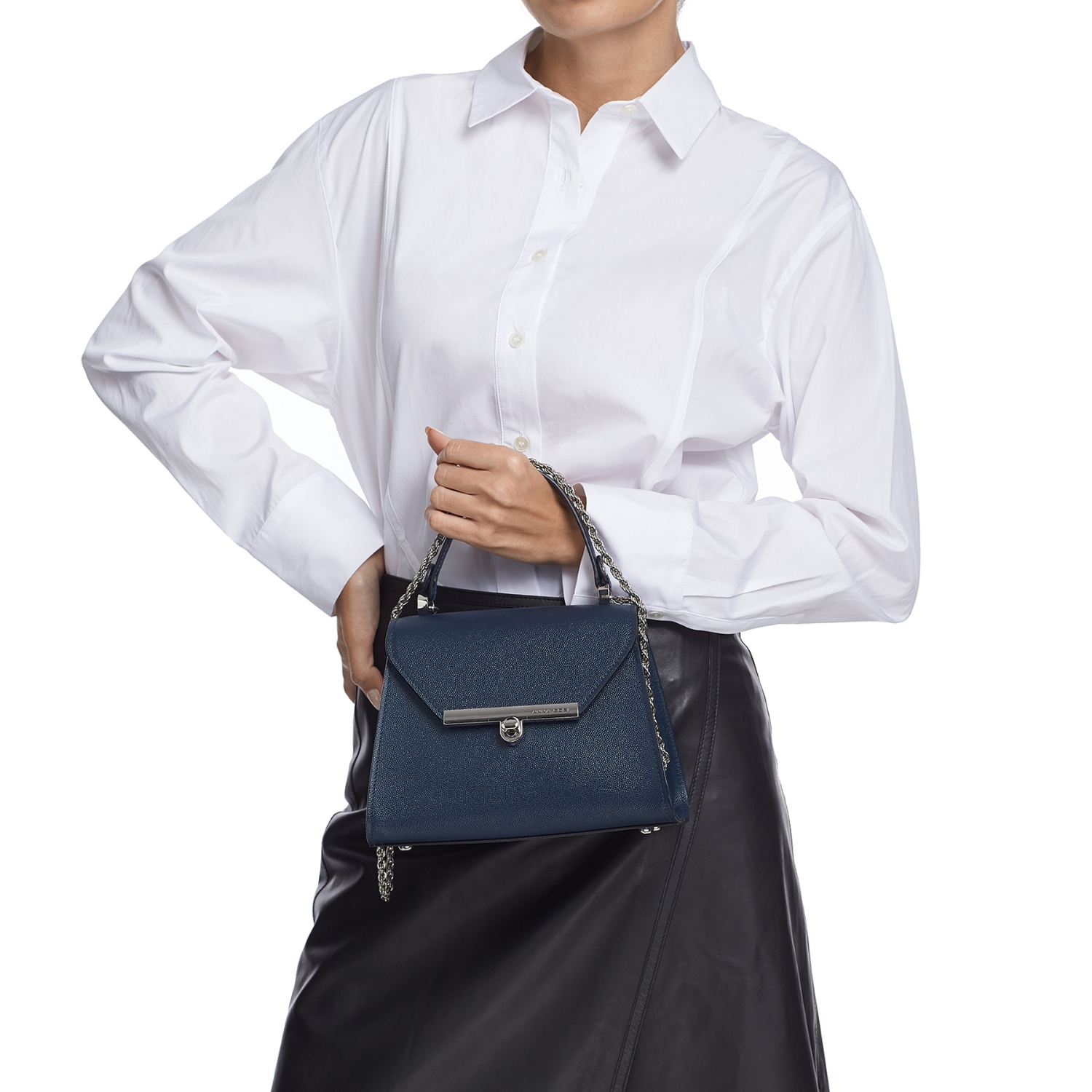 Imagine GEANTA DAMA DE MANA MARY 01 VIT STAMP BLUE