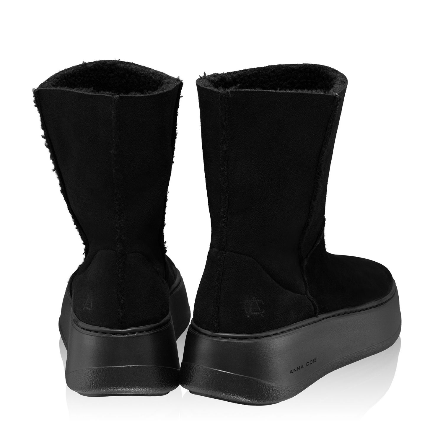 Imagine Ghete Dama 7970 Camoscio Negru