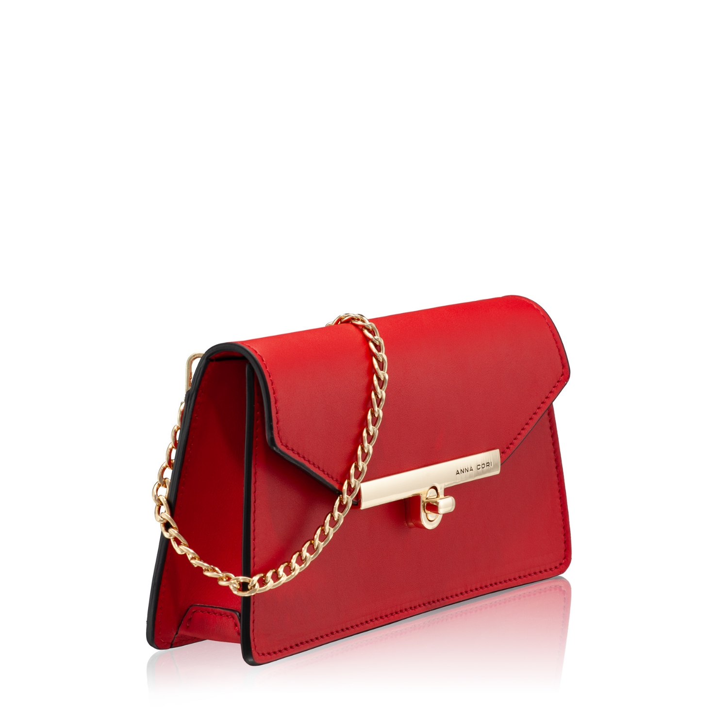 Imagine GEANTA DAMA DE UMAR CASEY 01 VITELLO ROSU