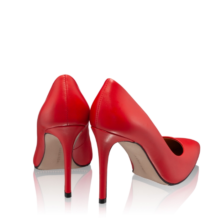 Imagine Pantofi Dama Eleganti 7868 Vitello Red