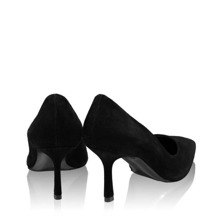 Imagine Pantofi Eleganti Dama 8026 Camoscio Negru