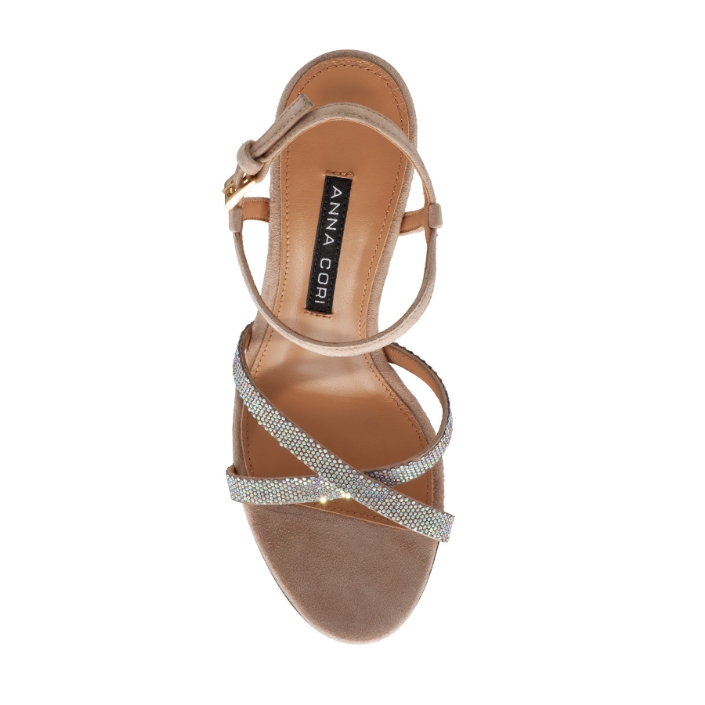 Imagine Sandale Dama 8030 Camoscio Bej