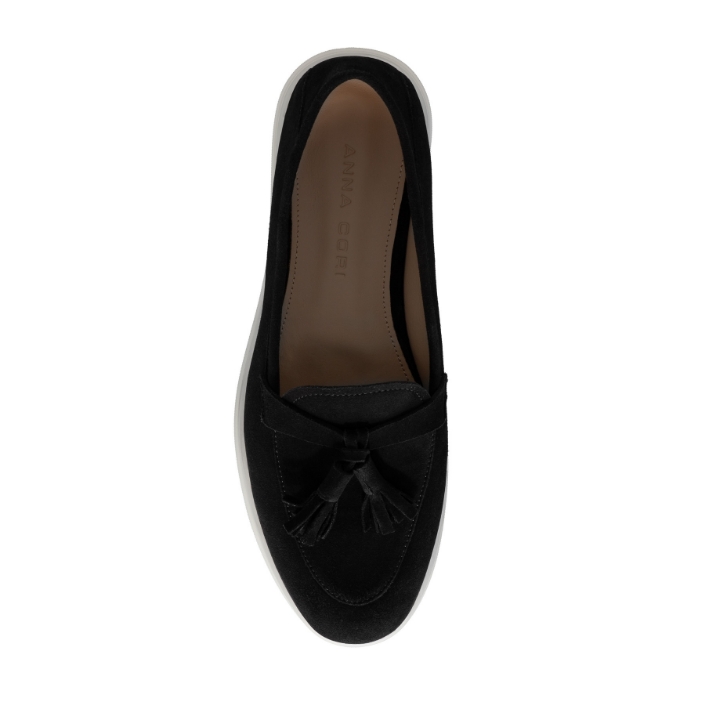 Imagine Pantofi Casual Dama 8002 Camoscio Negru