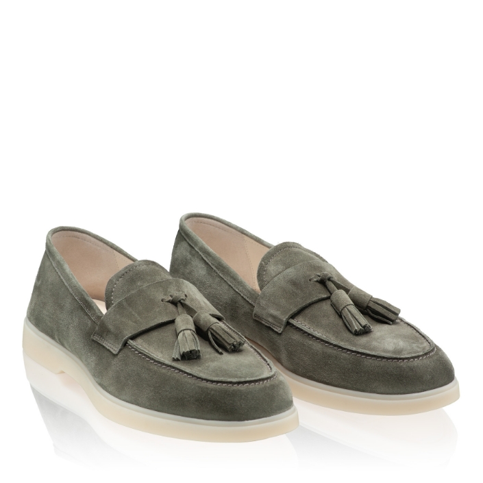 Imagine Pantofi Casual Barbati 7628 Crosta Militare