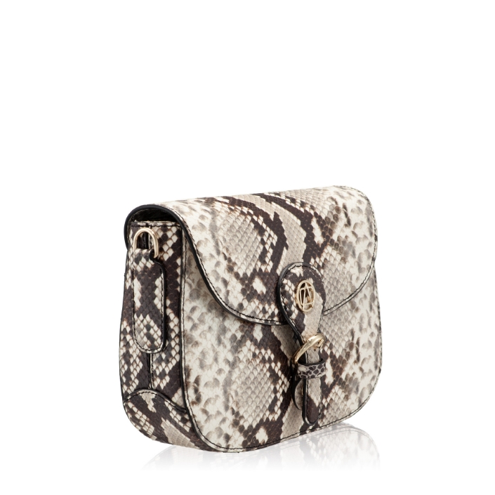 Imagine Geanta dama de umar ISRA 01 PITONE MARO