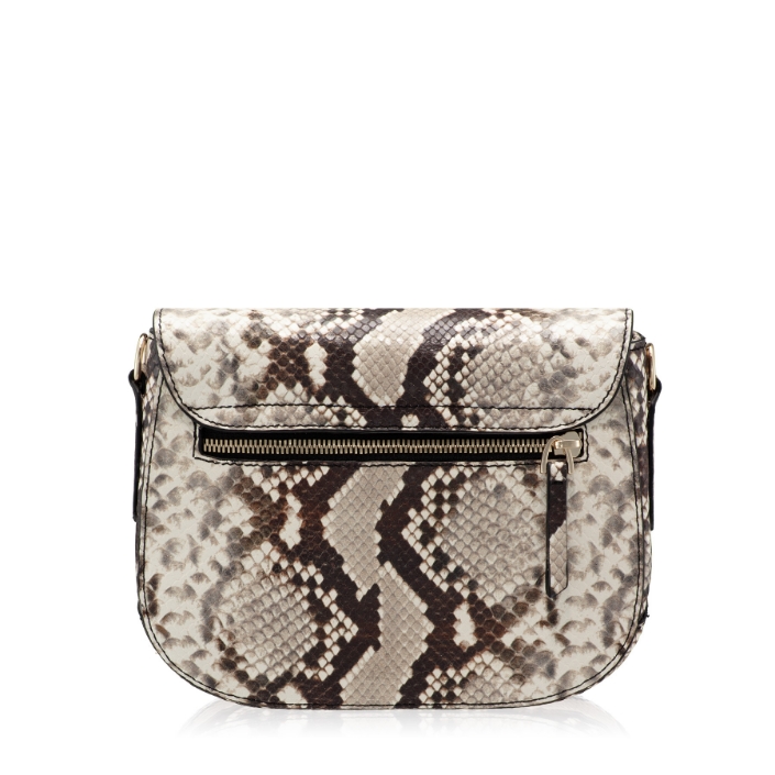Imagine Geanta dama de umar ISRA 01 PITONE MARO