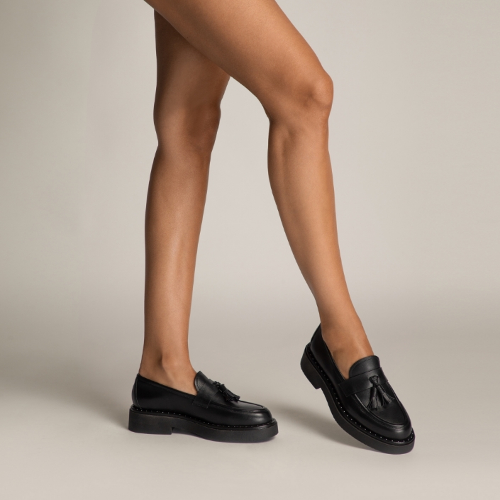 Imagine Pantofi Casual Dama 7976 Vitello Negru