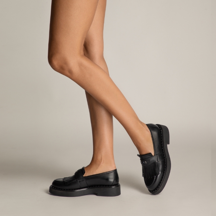 Imagine Pantofi Casual Dama 7977 Vitello Negru