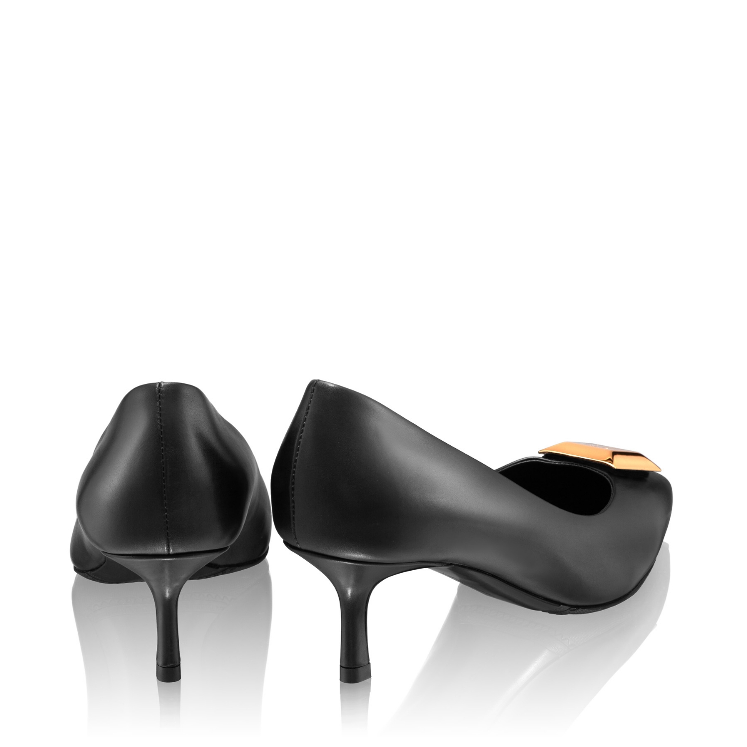 Imagine Pantofi Eleganti Dama 8069 Vitello Negru