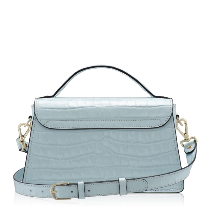 Imagine Geanta dama de mana CASEY 02 CROCO CIELO