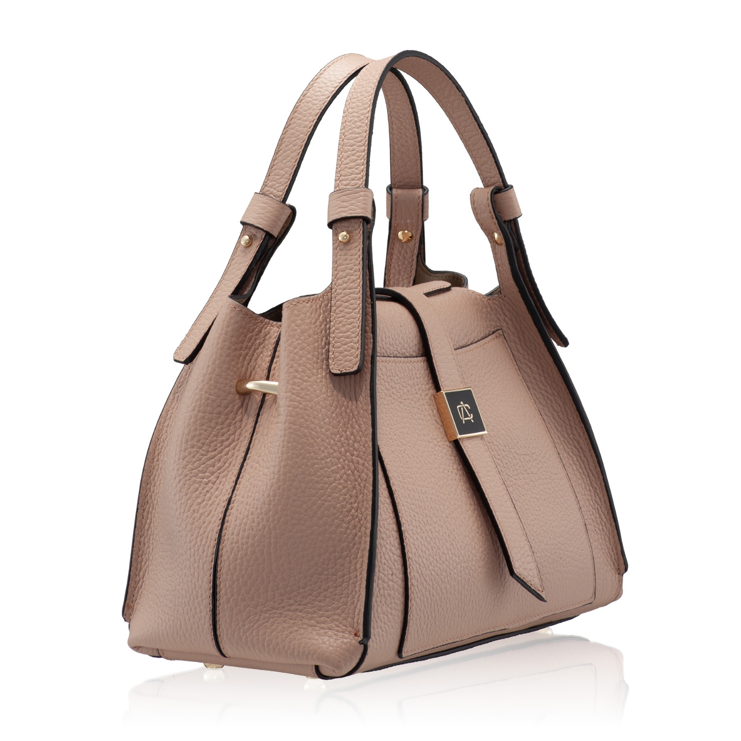 Imagine Geanta dama de Mana BLUMA 01 BOTTALATO NUDE