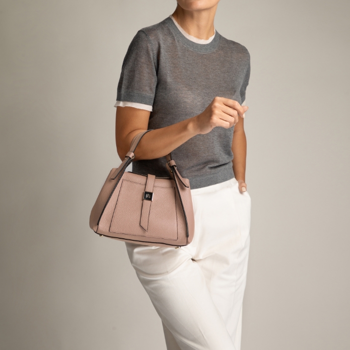 Imagine Geanta dama de Mana BLUMA 01 BOTTALATO NUDE