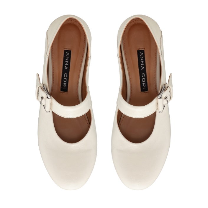 Imagine Balerini Dama 7824 Nappa Panna