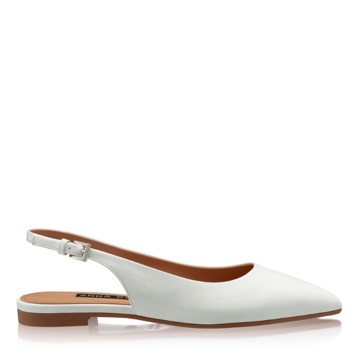 Imagine Balerini Dama 8027 Vitello Alb