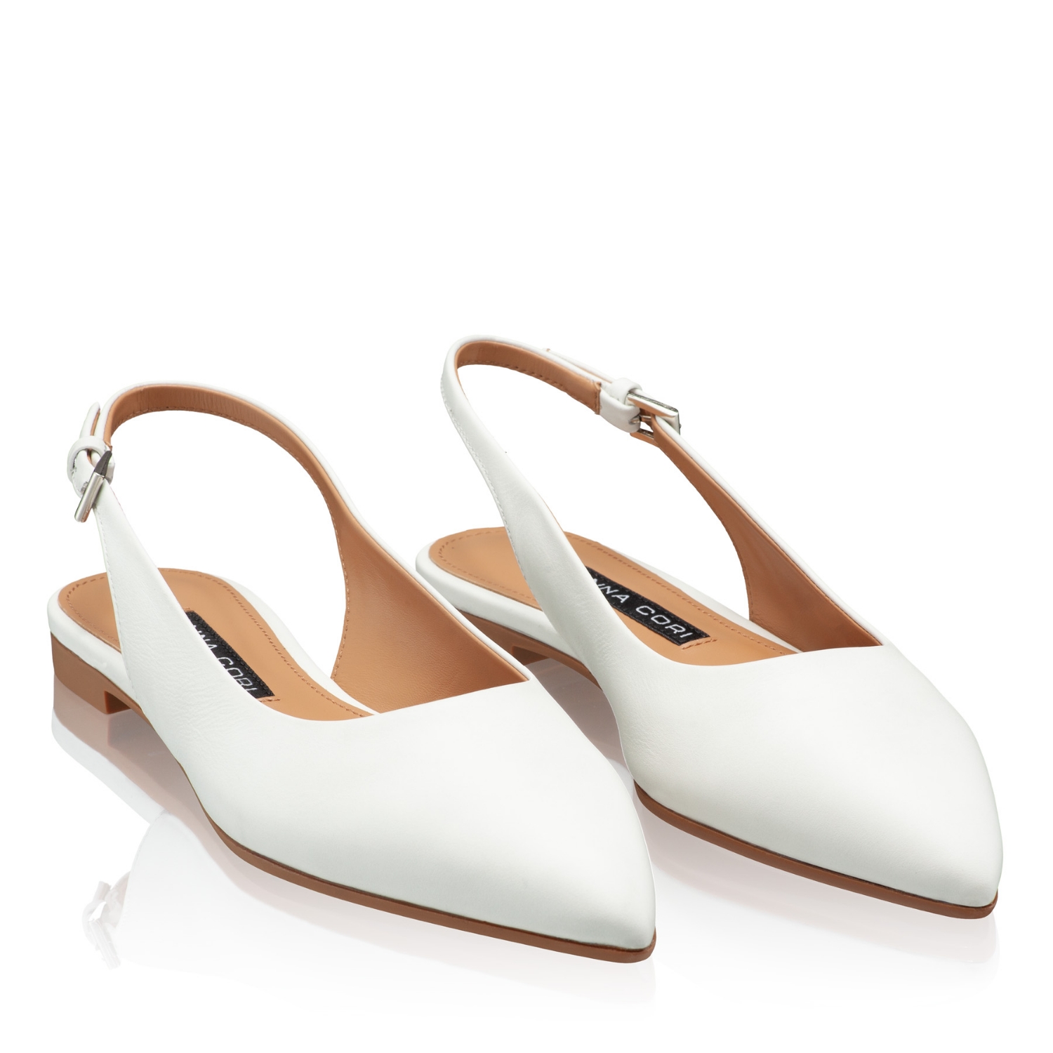 Imagine Balerini Dama 8027 Vitello Alb