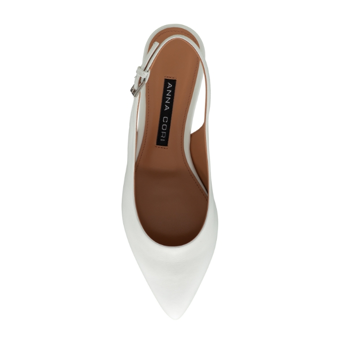 Imagine Balerini Dama 8027 Vitello Alb