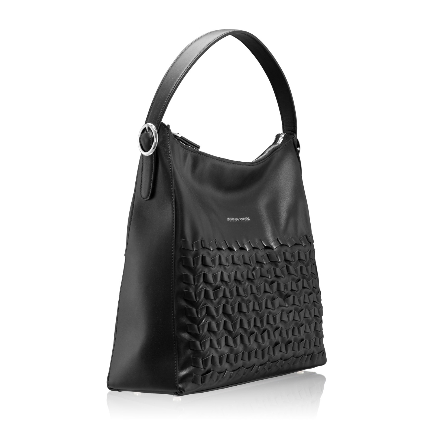 Imagine Geanta dama de umar FANIA 02 VITELLO NEGRU