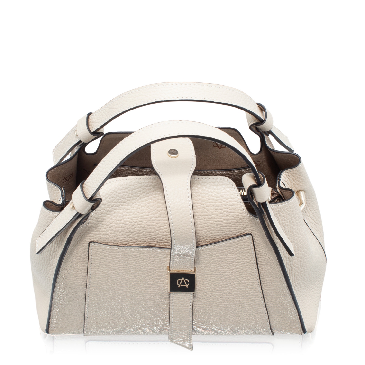 Imagine Geanta dama de Mana BLUMA 01 BOTTALATO PANNA