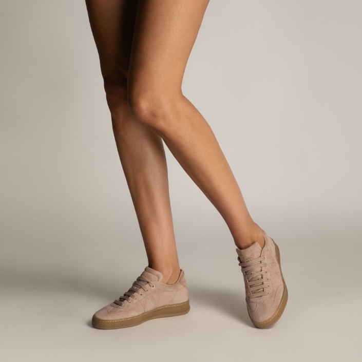 Imagine Pantofi Sport Dama 8066 Camoscio Nude