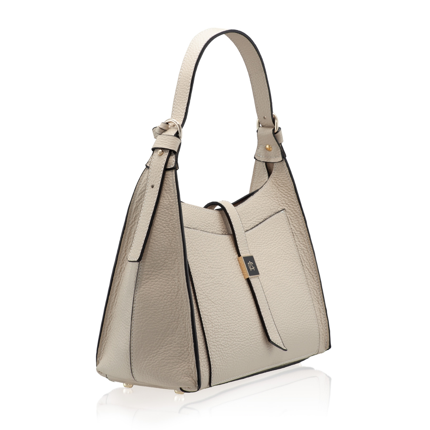 Imagine Geanta dama de Mana BLUMA 02 BOTTALATO PANNA